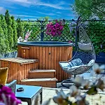 Domek alpejski W Górach - Prywatne Jacuzzi, Sauna, Grota Solna - Panorama Chełm Ski&spa Myślenice
