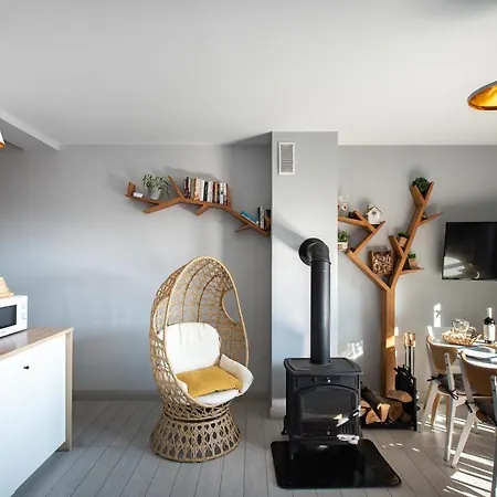 木屋 W Gorach - Prywatne Jacuzzi, Sauna, Grota Solna - Panorama Chelm Ski&spa *