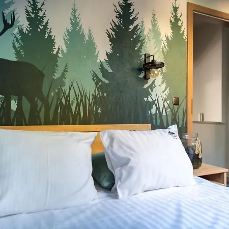 W Gorach - Prywatne Jacuzzi, Sauna, Grota Solna - Panorama Chelm Ski&spa 木屋 麦伦尼塞