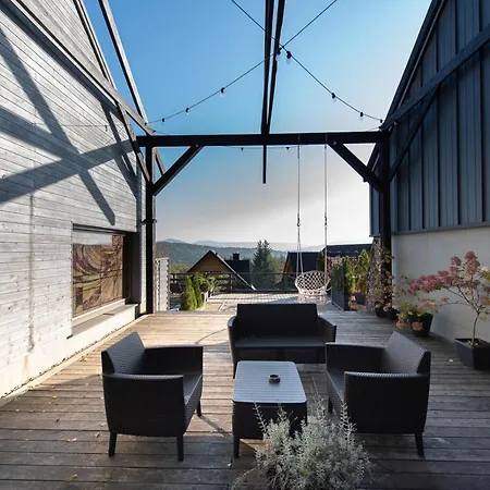 W Gorach - Prywatne Jacuzzi, Sauna, Grota Solna - Panorama Chelm Ski&spa Myślenice