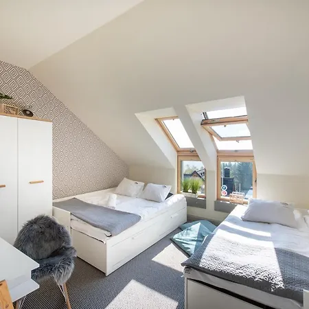 W Gorach - Prywatne Jacuzzi, Sauna, Grota Solna - Panorama Chelm Ski&spa 木屋 麦伦尼塞
