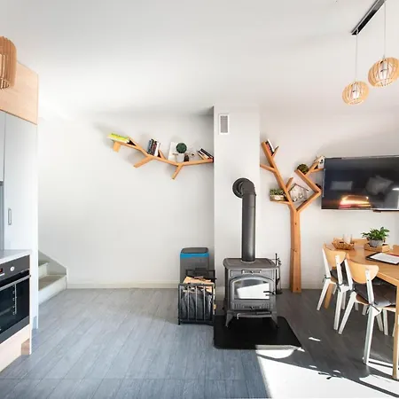 木屋 W Gorach - Prywatne Jacuzzi, Sauna, Grota Solna - Panorama Chelm Ski&spa *