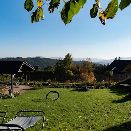 Chalet W Gorach - Prywatne Jacuzzi, Sauna, Grota Solna - Panorama Chelm Ski&spa *