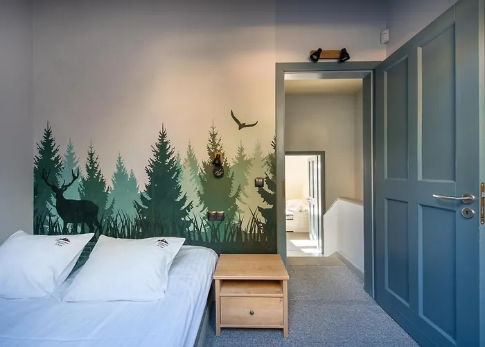 W Gorach - Prywatne Jacuzzi, Sauna, Grota Solna - Panorama Chelm Ski&spa בקתה