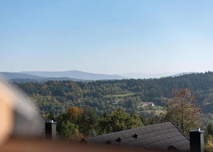 Chalet W Gorach - Prywatne Jacuzzi, Sauna, Grota Solna - Panorama Chelm Ski&spa